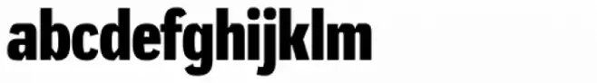 Mynor Black Extra Condensed