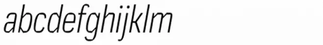 Mynor Light Condensed Italic