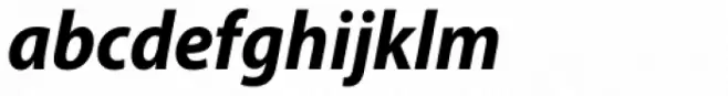 Myriad Pro SemiCond Bold Italic