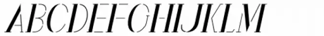 Mystery Stencil Oblique JNL