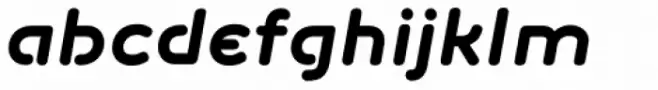 NaNa Rounded Pro Black Italic