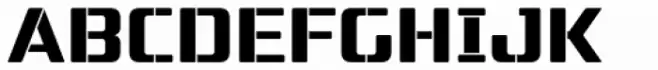 Naftera Display Stencil