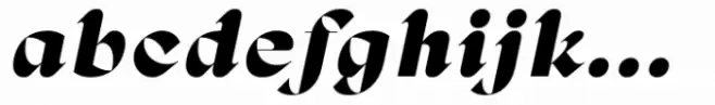 Namaskarn Black Italic