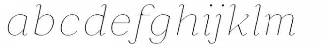 Namaskarn Thin Italic