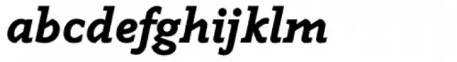 Napoleone Slab Black Italic