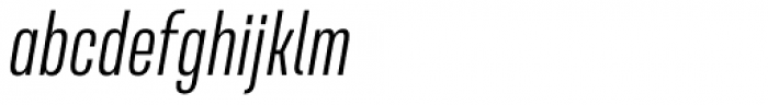Naratif Condensed Light Italic