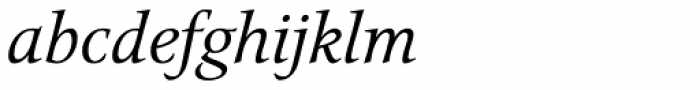 Narration Italic