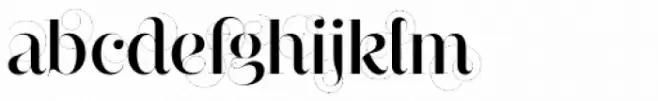 Narziss Pro Cy SemiBold Swirls