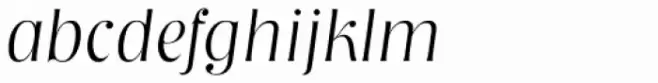 Nashville EF ExtraLight Italic
