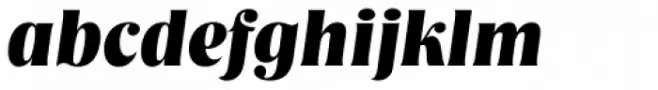Nashville Serial ExtraBold Italic