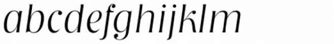 Nashville TS ExtraLight Italic