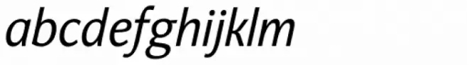 Nat Grotesk Nar Italic