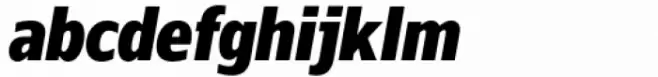 Nauman Neue Condensed Extra Bold Italic