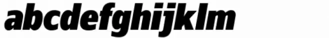 Nauman Neue Condensed Heavy Italic