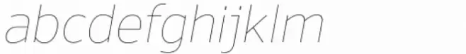 Nauman Neue Sm Condensed Thin Italic