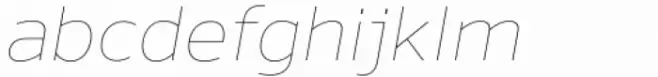 Nauman Neue Thin Italic