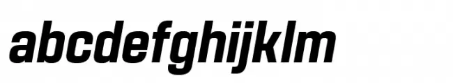 Navine Condensed Bold Italic