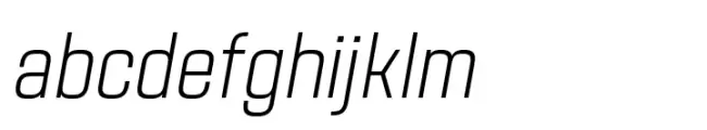 Navine Condensed Extra Light Italic