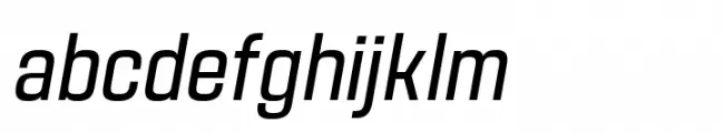Navine Condensed Italic