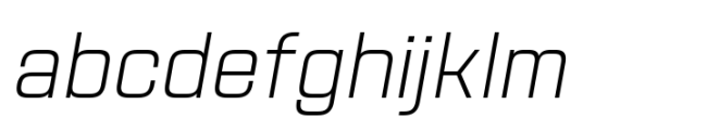 Navine Extra Light Italic