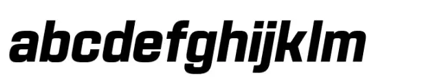 Navine Semi Condensed Extra Bold Italic