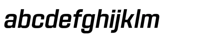 Navine Semi Condensed Semi Bold Italic