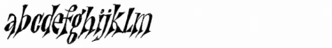 Nefarious Italic