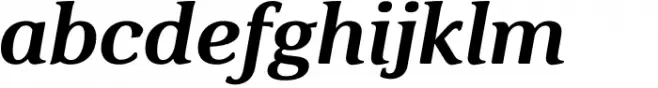 Nena Serif Bold Italic