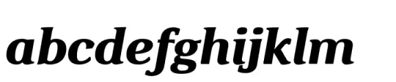 Nena Serif Heavy Italic