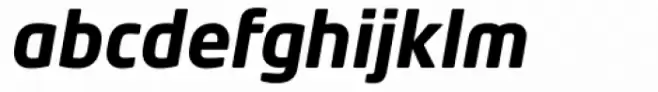 Neo Tech Bold Italic