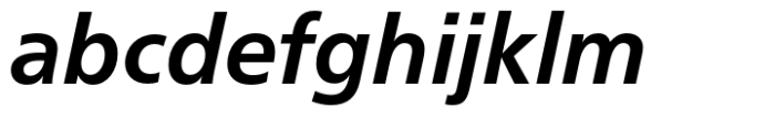 Neue Frutiger Cyrillic Bold Italic