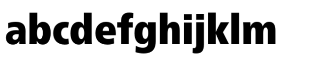 Neue Frutiger Cyrillic Condensed Extra Black