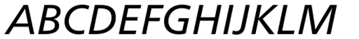 Neue Frutiger Hebrew Italic