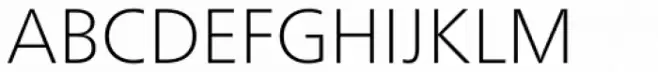 Neue Frutiger Hebrew Thin