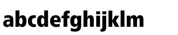Neue Frutiger Paneuropean Condensed Black