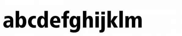 Neue Frutiger Paneuropean Condensed Heavy