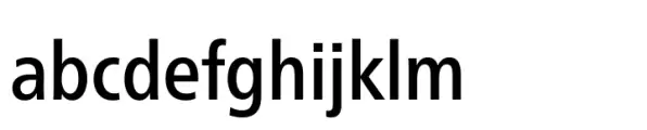 Neue Frutiger Paneuropean Condensed Medium