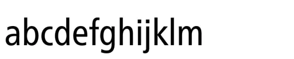 Neue Frutiger Paneuropean Condensed Regular