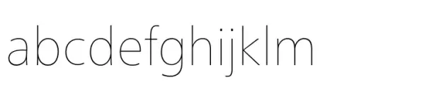 Neue Frutiger Paneuropean Ultra Light