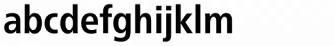 Neue Frutiger Pro Condensed Bold