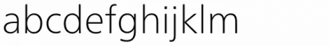 Neue Frutiger Pro Thin