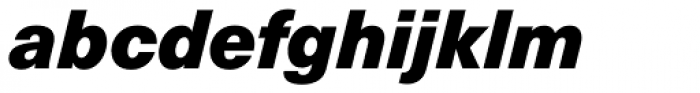 Neue Haas Unica Pro Black Italic