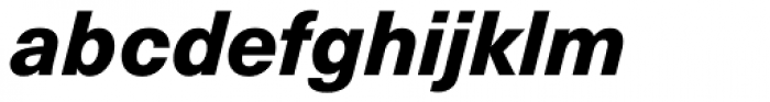 Neue Haas Unica Pro Heavy Italic