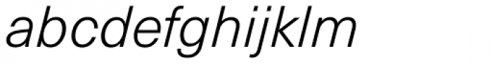 Neue Haas Unica Pro Light Italic