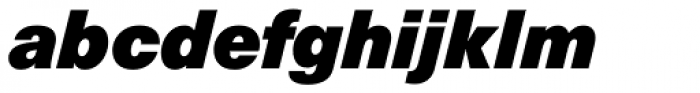 Neue Haas Unica Pro XBlack Italic