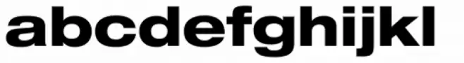 Neue Helvetica Paneuropean 83 Heavy Extended