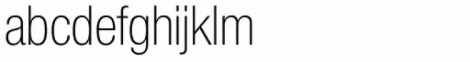 Neue Helvetica Pro 37 Thin Condensed