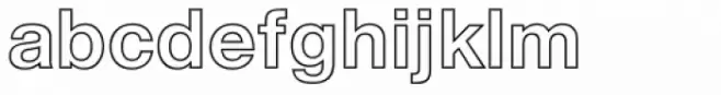 Neue Helvetica Pro 75 Bold Outline