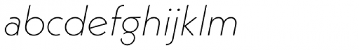 Neue Kabel Extra Light Italic