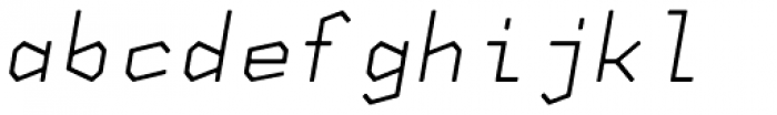 Neue Konstrukteur Round Light Italic